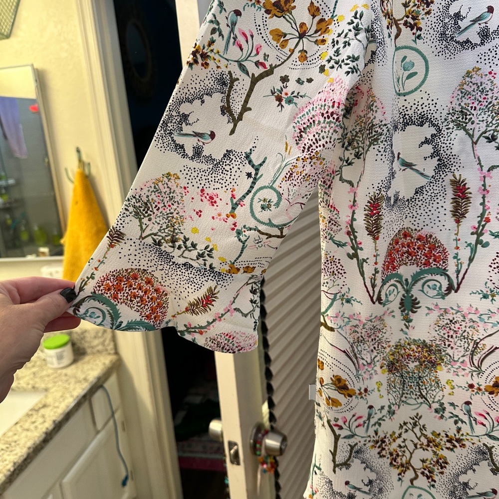 Floral Patterned Swimsuit Cover - Picture 4 of 4